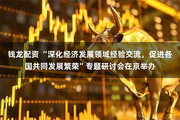 钱龙配资 “深化经济发展领域经验交流，促进各国共同发展繁荣”专题研讨会在京举办